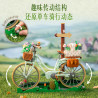 Pantasy 85059 Spring Picnic Bicycle Xếp hình lắp ráp ghép mô hình xe đạp nữ