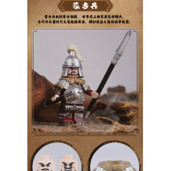 Decool BrickCool 36801 Decool BrickCool 36802 Decool BrickCool 36803 Decool BrickCool 36804 Decool BrickCool 36805 Xếp hình lắp ráp ghép mô hình Anh hùng Trung Hoa: Binh lính 5 loại: Quân sắt Hán, quân Đại Tần, Búa Mông Cổ, Kiếm Mông Cổ, Chiến binh đất nung và ngựa