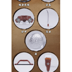 Decool BrickCool 36801 Decool BrickCool 36802 Decool BrickCool 36803 Decool BrickCool 36804 Decool BrickCool 36805 Xếp hình lắp ráp ghép mô hình Anh hùng Trung Hoa: Binh lính 5 loại: Quân sắt Hán, quân Đại Tần, Búa Mông Cổ, Kiếm Mông Cổ, Chiến binh đất nung và ngựa