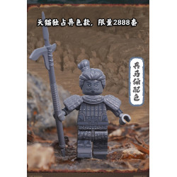 Decool BrickCool 36801 Decool BrickCool 36802 Decool BrickCool 36803 Decool BrickCool 36804 Decool BrickCool 36805 Xếp hình lắp ráp ghép mô hình Anh hùng Trung Hoa: Binh lính 5 loại: Quân sắt Hán, quân Đại Tần, Búa Mông Cổ, Kiếm Mông Cổ, Chiến binh đất nung và ngựa