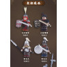 Decool BrickCool 36801 Decool BrickCool 36802 Decool BrickCool 36803 Decool BrickCool 36804 Decool BrickCool 36805 Xếp hình lắp ráp ghép mô hình Anh hùng Trung Hoa: Binh lính 5 loại: Quân sắt Hán, quân Đại Tần, Búa Mông Cổ, Kiếm Mông Cổ, Chiến binh đất nung và ngựa