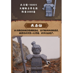 Decool BrickCool 36801 Decool BrickCool 36802 Decool BrickCool 36803 Decool BrickCool 36804 Decool BrickCool 36805 Xếp hình lắp ráp ghép mô hình Anh hùng Trung Hoa: Binh lính 5 loại: Quân sắt Hán, quân Đại Tần, Búa Mông Cổ, Kiếm Mông Cổ, Chiến binh đất nung và ngựa