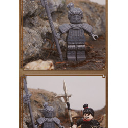Decool BrickCool 36801 Decool BrickCool 36802 Decool BrickCool 36803 Decool BrickCool 36804 Decool BrickCool 36805 Xếp hình lắp ráp ghép mô hình Anh hùng Trung Hoa: Binh lính 5 loại: Quân sắt Hán, quân Đại Tần, Búa Mông Cổ, Kiếm Mông Cổ, Chiến binh đất nung và ngựa