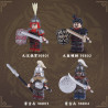 Decool BrickCool 36801 Decool BrickCool 36802 Decool BrickCool 36803 Decool BrickCool 36804 Decool BrickCool 36805 Xếp hình lắp ráp ghép mô hình Anh hùng Trung Hoa: Binh lính 5 loại: Quân sắt Hán, quân Đại Tần, Búa Mông Cổ, Kiếm Mông Cổ, Chiến binh đất nung và ngựa