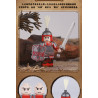Decool BrickCool 36801 Decool BrickCool 36802 Decool BrickCool 36803 Decool BrickCool 36804 Decool BrickCool 36805 Xếp hình lắp ráp ghép mô hình Anh hùng Trung Hoa: Binh lính 5 loại: Quân sắt Hán, quân Đại Tần, Búa Mông Cổ, Kiếm Mông Cổ, Chiến binh đất nung và ngựa