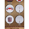 Decool BrickCool 36801 Decool BrickCool 36802 Decool BrickCool 36803 Decool BrickCool 36804 Decool BrickCool 36805 Xếp hình lắp ráp ghép mô hình Anh hùng Trung Hoa: Binh lính 5 loại: Quân sắt Hán, quân Đại Tần, Búa Mông Cổ, Kiếm Mông Cổ, Chiến binh đất nung và ngựa