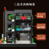 Xbert 66178 City Hospital Xếp hình lắp ráp ghép mô hình Tổ hợp bệnh viện cấp cứu đa khoa