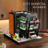 Xbert 66178 City Hospital Xếp hình lắp ráp ghép mô hình Tổ hợp bệnh viện cấp cứu đa khoa