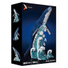 Xbert 66197 Blue Whale Xếp hình lắp ráp ghép mô hình cá voi xanh
