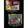 Rebrickable MOC-56760 Xbert 66202 Post Apocalyptic Survivors Base Xếp hình lắp ráp ghép mô hình căn cứ sống sót ngày tận thế