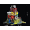 Rebrickable MOC-56760 Xbert 66202 Post Apocalyptic Survivors Base Xếp hình lắp ráp ghép mô hình căn cứ sống sót ngày tận thế