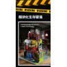 Rebrickable MOC-56760 Xbert 66202 Post Apocalyptic Survivors Base Xếp hình lắp ráp ghép mô hình căn cứ sống sót ngày tận thế