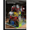 Rebrickable MOC-56760 Xbert 66202 Post Apocalyptic Survivors Base Xếp hình lắp ráp ghép mô hình căn cứ sống sót ngày tận thế