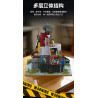 Rebrickable MOC-56760 Xbert 66202 Post Apocalyptic Survivors Base Xếp hình lắp ráp ghép mô hình căn cứ sống sót ngày tận thế