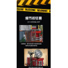 Rebrickable MOC-56760 Xbert 66202 Post Apocalyptic Survivors Base Xếp hình lắp ráp ghép mô hình căn cứ sống sót ngày tận thế
