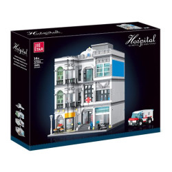 JIESTAR 57024 Hospital Xếp hình lắp ráp ghép mô hình Bệnh viện