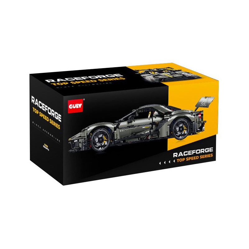 GULY 10651 Ford GT Xếp hình lắp ráp ghép mô hình Ford GT 1:8