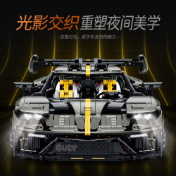 GULY 10651 Ford GT Xếp hình lắp ráp ghép mô hình Ford GT 1:8