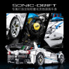 XINZHUAN XZ0016 Xếp hình lắp ráp ghép mô hình Ferrari FXXK EVO 1:8