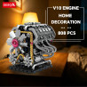 GISEGA G8912 GT V10 Engine Xếp hình lắp ráp ghép mô hình Động cơ V10
