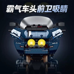 GULY 60540 Xếp hình lắp ráp ghép mô hình Xe máy lượn đường phố Harley 1:5