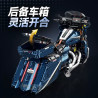 GULY 60540 Xếp hình lắp ráp ghép mô hình Xe máy lượn đường phố Harley 1:5