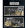 Rebrickable MOC-67054 Amaing block 90009 SW (Emipre Base) Tatooine At War, pt. 2 Xếp hình lắp ráp ghép mô hình Trung tâm chỉ huy tiền đồn thiên hà chiến tranh Tatooine