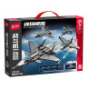 SEMBO 201410 Xếp hình lắp ráp ghép mô hình Bộ máy bay chiến đấu tàng hình J-20