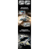 SEMBO 201410 Xếp hình lắp ráp ghép mô hình Bộ máy bay chiến đấu tàng hình J-20