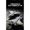 SEMBO 201410 Xếp hình lắp ráp ghép mô hình Bộ máy bay chiến đấu tàng hình J-20