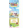 AREA-X AB0179 Xếp hình lắp ráp ghép mô hình Crayon Shin-chan: Đi chơi cùng nhau, phụ kiện cầm tay