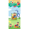 AREA-X AB0179 Xếp hình lắp ráp ghép mô hình Crayon Shin-chan: Đi chơi cùng nhau, phụ kiện cầm tay