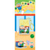 AREA-X AB0179 Xếp hình lắp ráp ghép mô hình Crayon Shin-chan: Đi chơi cùng nhau, phụ kiện cầm tay