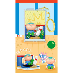 AREA-X AB0179 Xếp hình lắp ráp ghép mô hình Crayon Shin-chan: Đi chơi cùng nhau, phụ kiện cầm tay