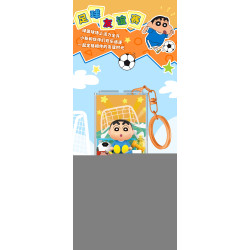 AREA-X AB0179 Xếp hình lắp ráp ghép mô hình Crayon Shin-chan: Đi chơi cùng nhau, phụ kiện cầm tay
