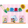 AREA-X AB0179 Xếp hình lắp ráp ghép mô hình Crayon Shin-chan: Đi chơi cùng nhau, phụ kiện cầm tay