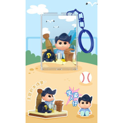 AREA-X AB0179 Xếp hình lắp ráp ghép mô hình Crayon Shin-chan: Đi chơi cùng nhau, phụ kiện cầm tay