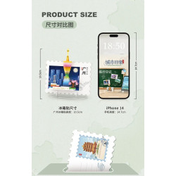 LOZ 8703 Xếp hình lắp ráp ghép mô hình City Impression Blind Box Phiên bản thứ 2 12 mẫu Bắc Kinh, Thành Đô, Trùng Khánh, Quảng Châu, Cáp Nhĩ Tân, Hàng Châu, Côn Minh, Nam Kinh, Thượng Hải, Thẩm Dương, Vũ Hán, Tây An