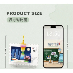 LOZ 8703 Xếp hình lắp ráp ghép mô hình City Impression Blind Box Phiên bản thứ 2 12 mẫu Bắc Kinh, Thành Đô, Trùng Khánh, Quảng Châu, Cáp Nhĩ Tân, Hàng Châu, Côn Minh, Nam Kinh, Thượng Hải, Thẩm Dương, Vũ Hán, Tây An