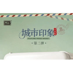 LOZ 8703 Xếp hình lắp ráp ghép mô hình City Impression Blind Box Phiên bản thứ 2 12 mẫu Bắc Kinh, Thành Đô, Trùng Khánh, Quảng Châu, Cáp Nhĩ Tân, Hàng Châu, Côn Minh, Nam Kinh, Thượng Hải, Thẩm Dương, Vũ Hán, Tây An