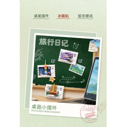 LOZ 8703 Xếp hình lắp ráp ghép mô hình City Impression Blind Box Phiên bản thứ 2 12 mẫu Bắc Kinh, Thành Đô, Trùng Khánh, Quảng Châu, Cáp Nhĩ Tân, Hàng Châu, Côn Minh, Nam Kinh, Thượng Hải, Thẩm Dương, Vũ Hán, Tây An