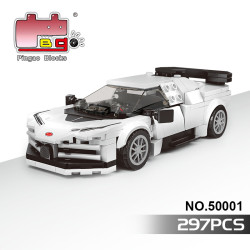 High quality 50001-2 Xếp hình lắp ráp ghép mô hình xe thể thao 50001