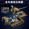 Sluban M38-B1533 Xếp hình lắp ráp ghép mô hình Tăng hạng nặng Tiger E-S 1:35