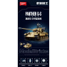 Sluban M38-B1535 Xếp hình lắp ráp ghép mô hình Xe tăng hạng trung Panther G-S