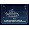 Sluban M38-B1535 Xếp hình lắp ráp ghép mô hình Xe tăng hạng trung Panther G-S