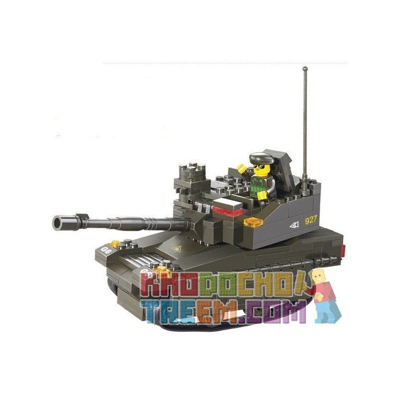 SLUBAN M38-B0285 B0285 0285 M38B0285 38-B0285 Xếp hình kiểu  MILITARY ARMY Leopard 2A6M Xe Tăng Con Báo 217 khối