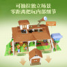 Wekki 518211 Xếp hình lắp ráp ghép mô hình Con dê dễ chịu và con sói to lớn: Lễ kỷ niệm 20 năm thành lập trường cừu to béo