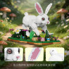Xbert 66255 White Rabbit Xếp hình lắp ráp ghép mô hình thỏ trắng