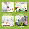 Xbert 66255 White Rabbit Xếp hình lắp ráp ghép mô hình thỏ trắng