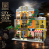 MORKMODEL MORK UrGe XMORK 20116 City Music Club Xếp hình lắp ráp ghép mô hình câu lạc bộ âm nhạc